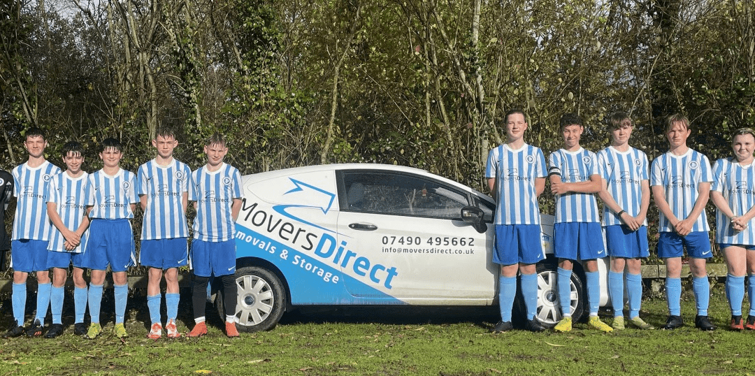 Movers Direct Score a Win Off the Pitch: Sponsoring Bure Park Football Team!